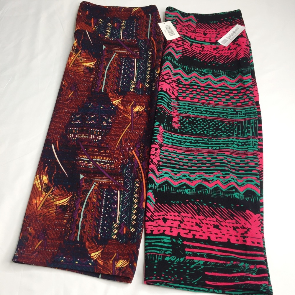 NWT LuLaRoe Cassie Pencil Skirts Large Bundle